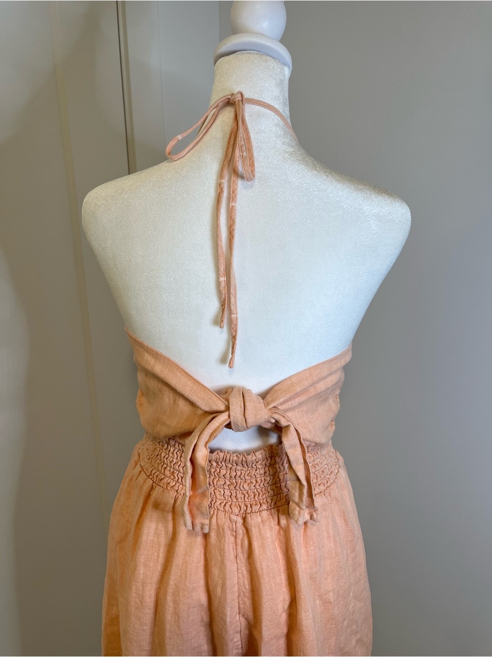 AMERICAN EAGLE Halter Romper in Peach - FREE SHIPPING on Bundles $95+ - Picture 8 of 16